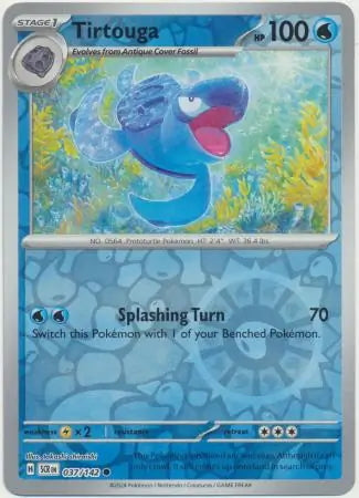 Stellar Crown Tirtouga #37/142 reverse holo